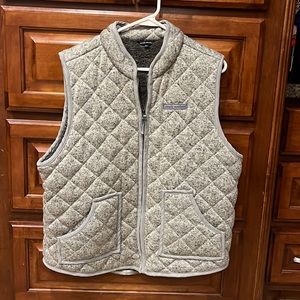 Simply southern gray vest. Has been washed, but never worn. Very warm inside.